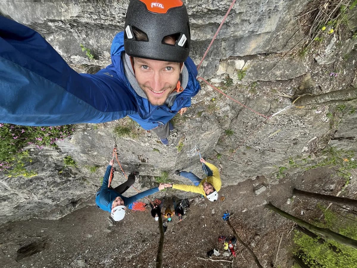 The beginners' course is the perfect way to make the transition from the climbing gym to the crag.