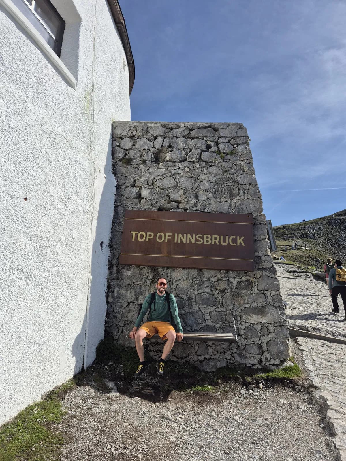 Auf dem Hafelekar hoch über Innsbruck
