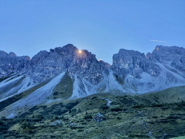 Schöne Morgenstimmung in den Kalkkögeln