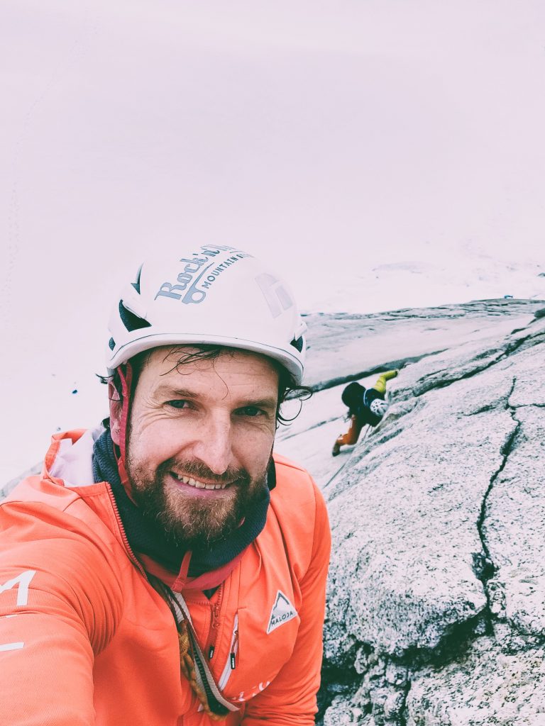 Gebi Bendler klettert in Patagonien