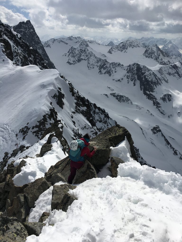 Lüsener Fernerkogel – Skitour auf einen der imposantesten Berge des Sellrain