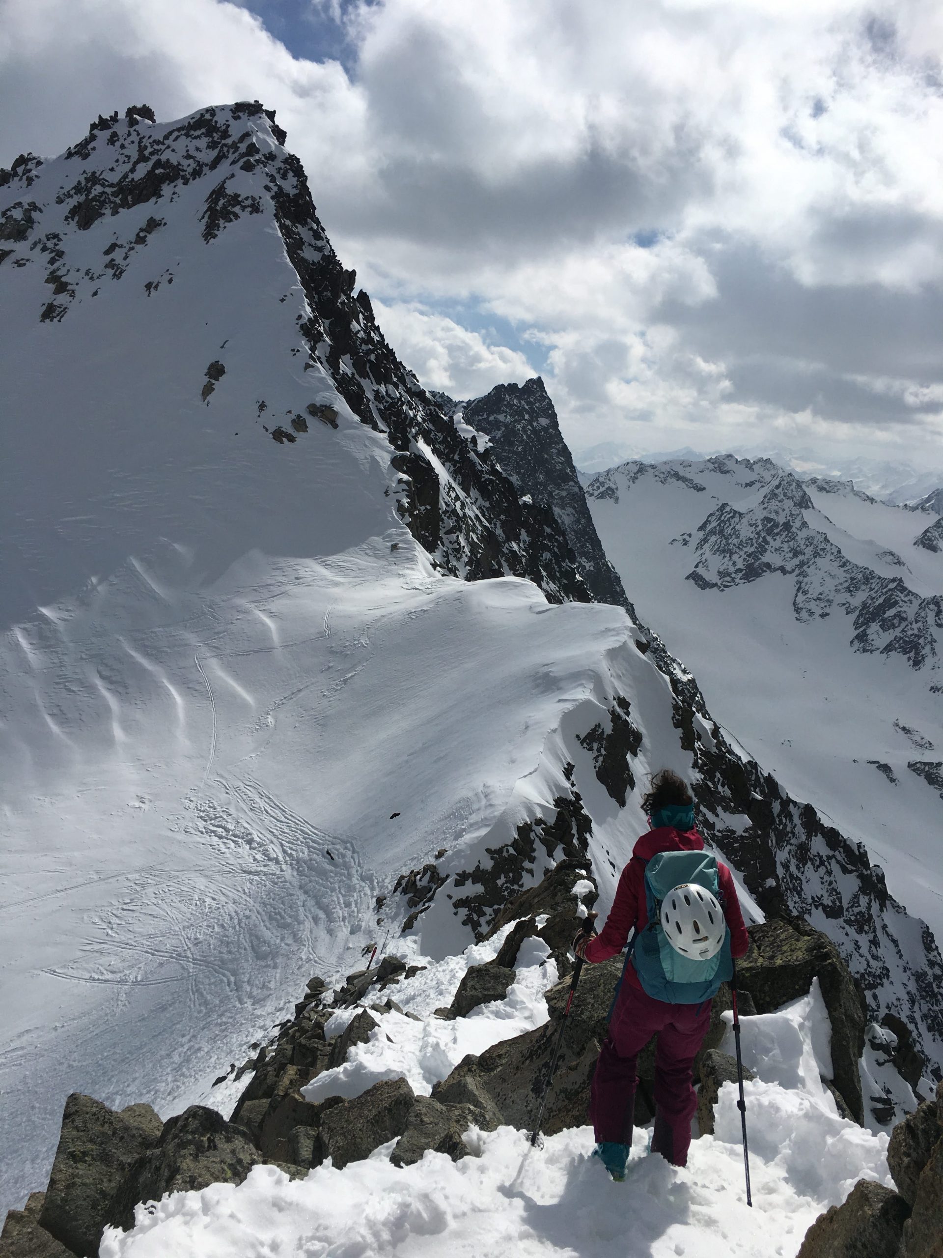 Lüsener Fernerkogel – Skitour auf einen der imposantesten Berge des Sellrain