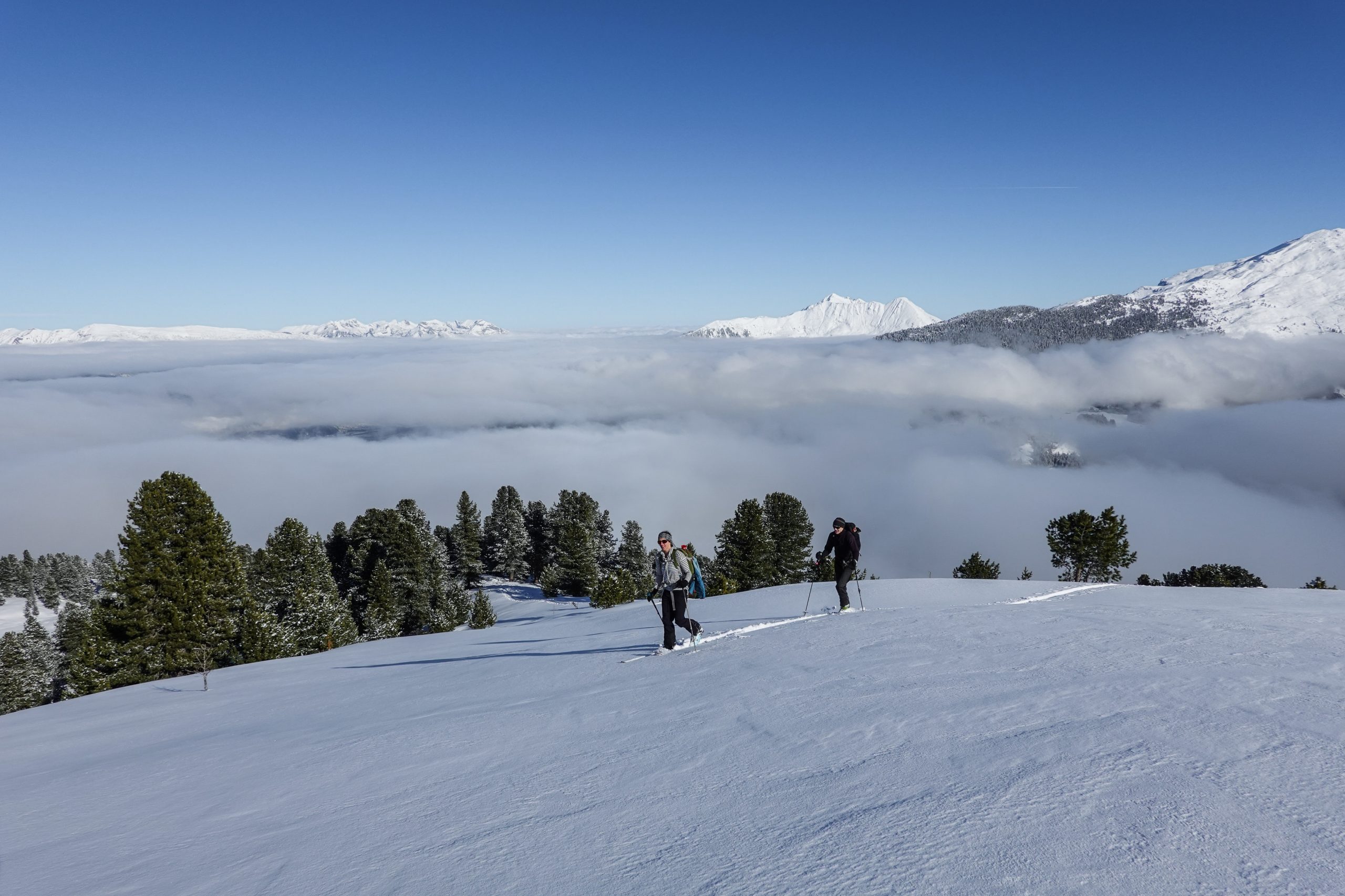 Pfoner Kreuzjöchl (2.640 m) – Klassiker vor den Toren der Stadt