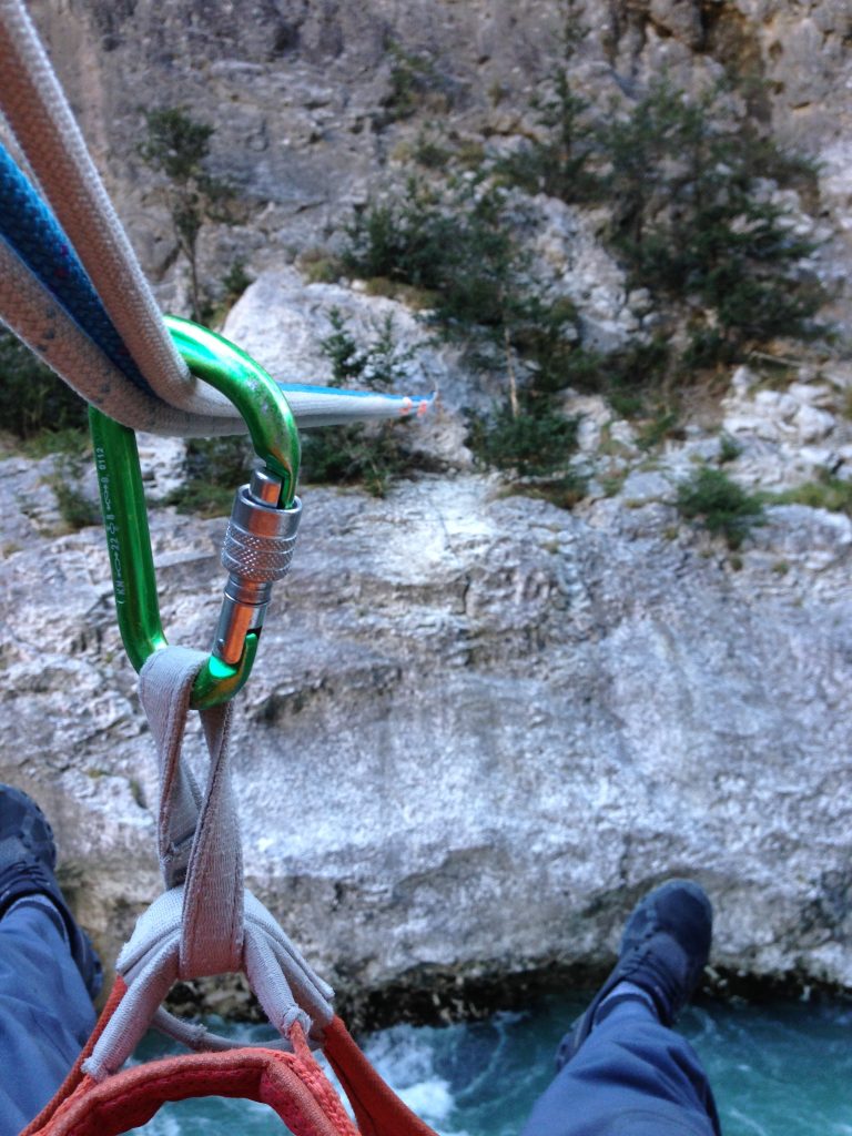 Verdon - Klettern in bestem Kalk mit Geiern über den Köpfen