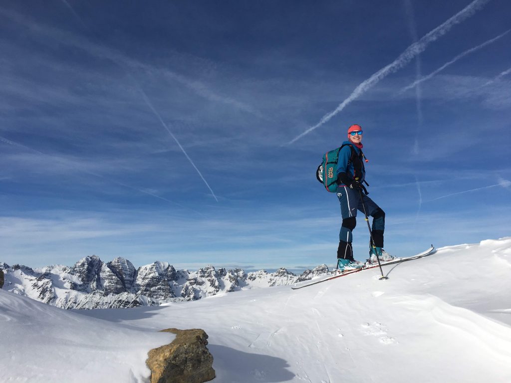 Serles Nordrinne - Steilrinnen Klassiker mit Abseilabenteuer
