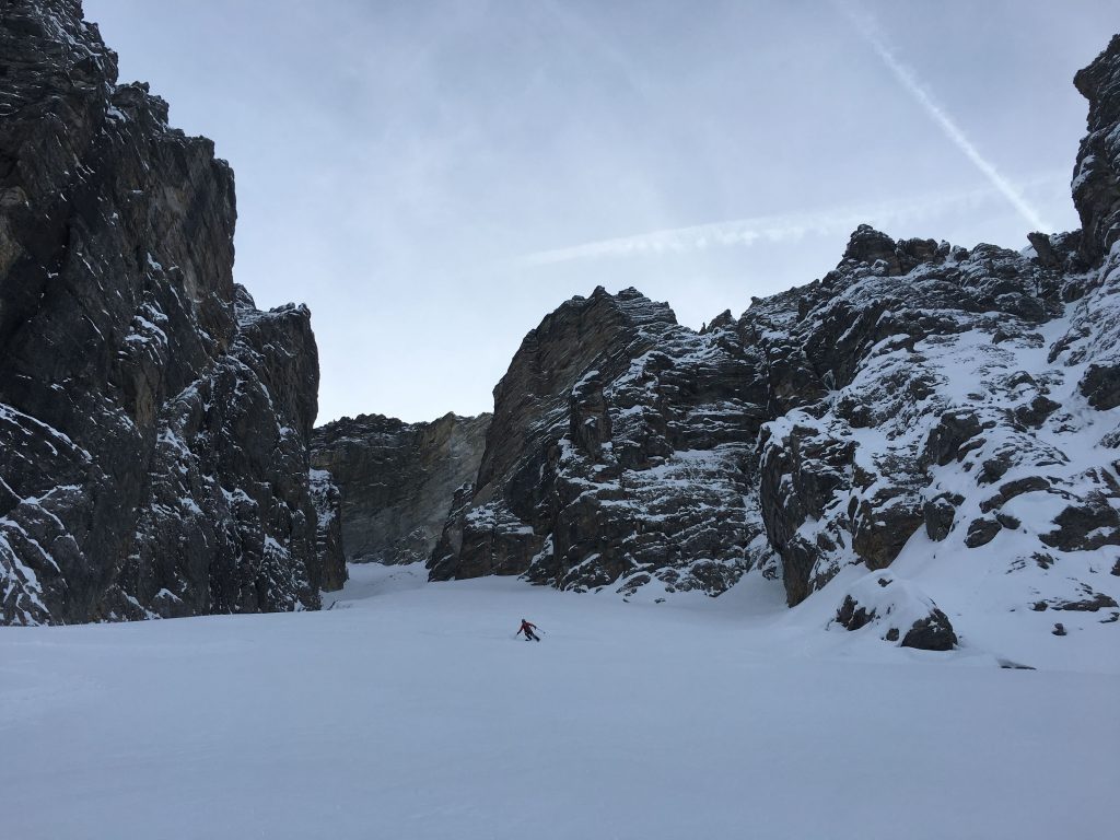 Serles Nordrinne - Steilrinnen Klassiker mit Abseilabenteuer